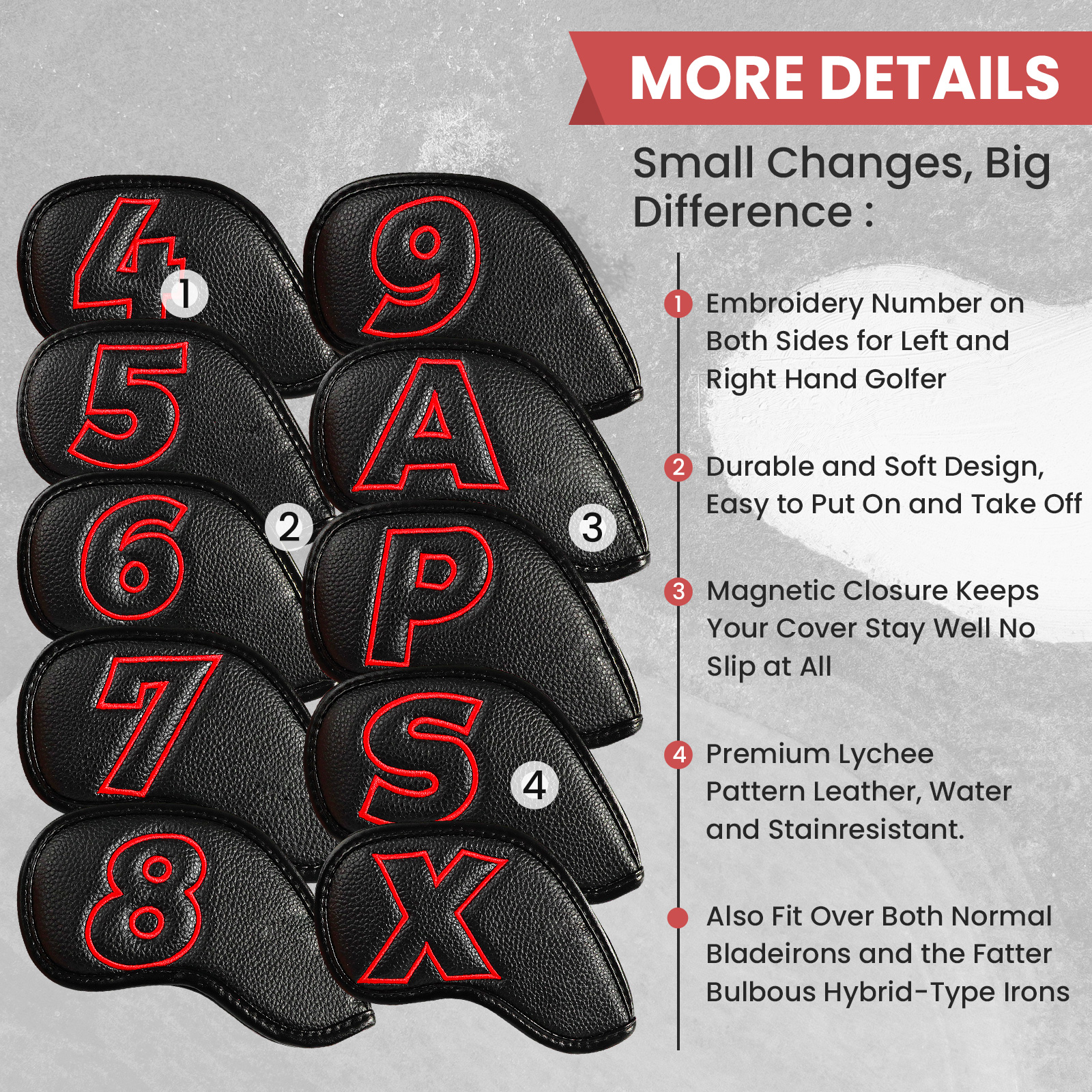 Golf Iron Covers Set Strong Ma - Golf Club Iron Set 리뷰 및 가격