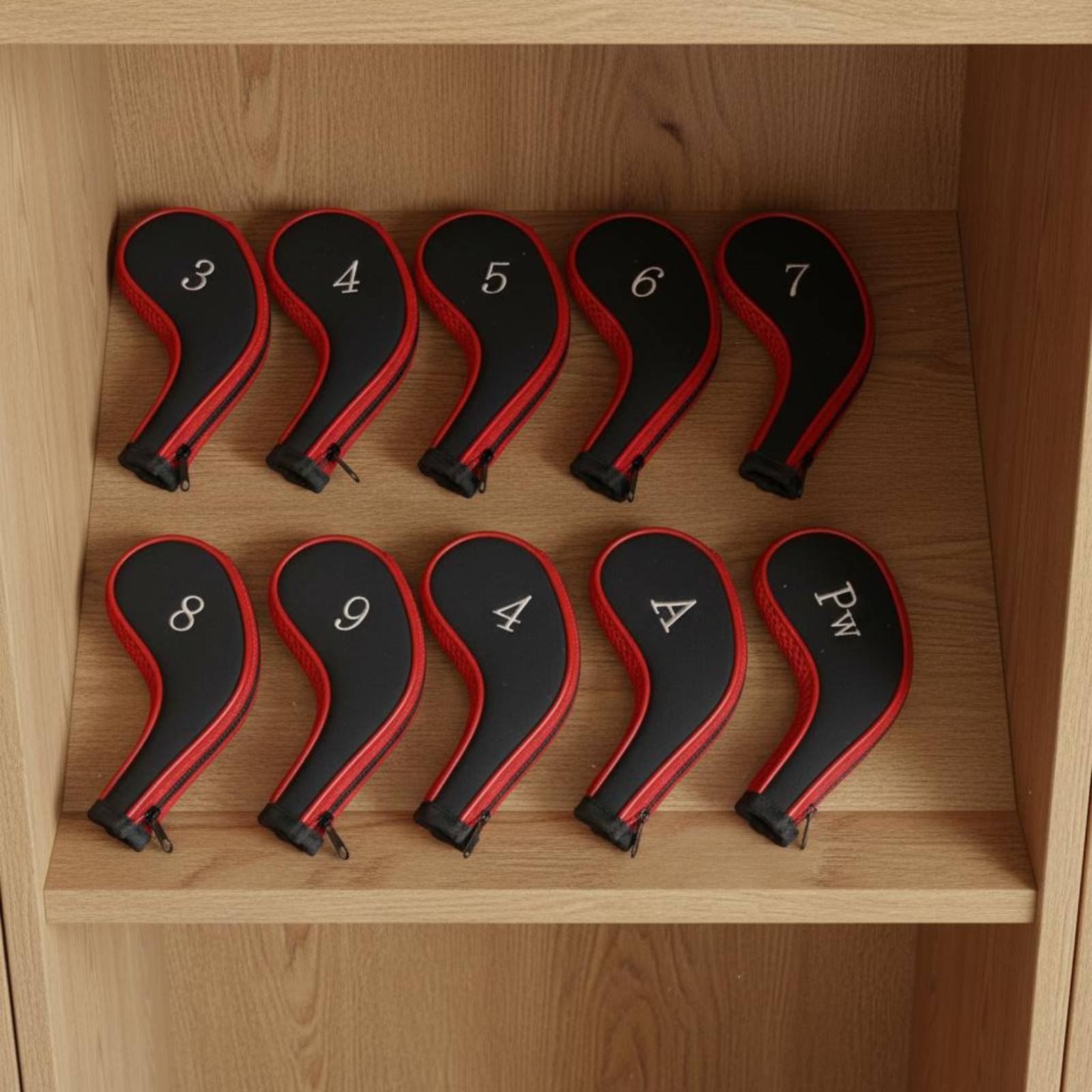 10 Pieces Iron Head Cover Shie - Golf Club Iron Set 리뷰 및 가격